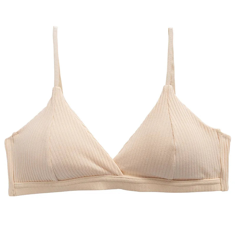 CowLost | product_id-push-up-non-wire-cotton-v-neck-bra-with-removable-pads-for-women |2