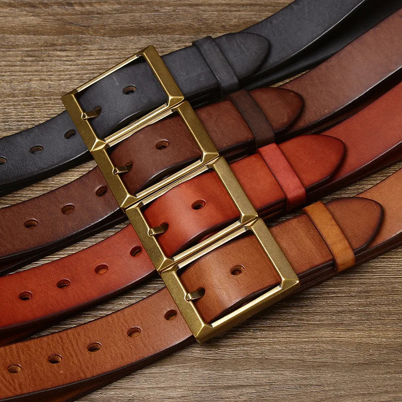 CowLost | 3-8cm-width-5mm-thick-retro-cowboy-belt |8