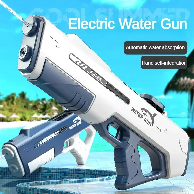 Automatic Electric Water Absorption High-Pressure Water Gun Toy for Kids