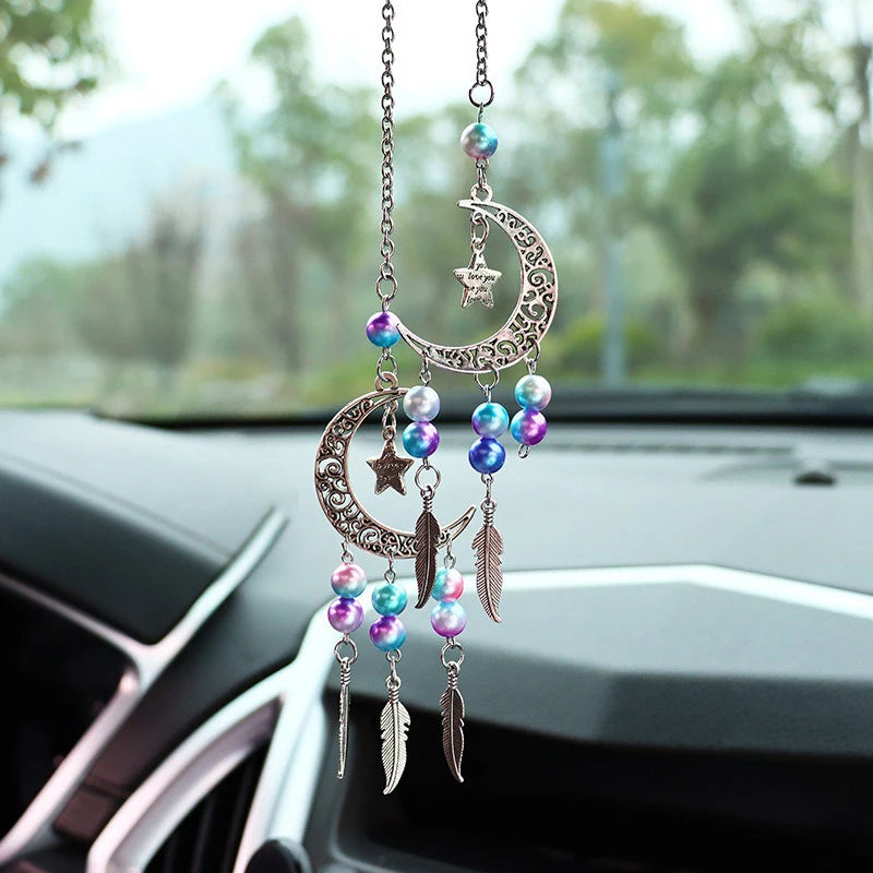 CowLost | product_id-alloy-dream-catcher-butterfly-car-rearview-mirror-pendant-auto-decoration-gift |6