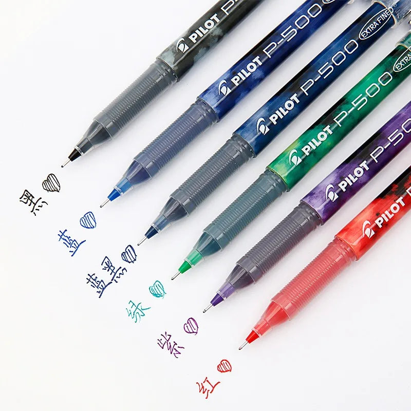 CowLost | product_id-pilot-p500-p700-gel-pens-0-5-0-7mm-black-red-blue-large-capacity-for-school-office-home-use |3