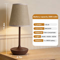 CowLost | product_id-rechargeable-dimmable-led-table-lamp-with-usb-and-fabric-shade-for-bedroom-bedside |17