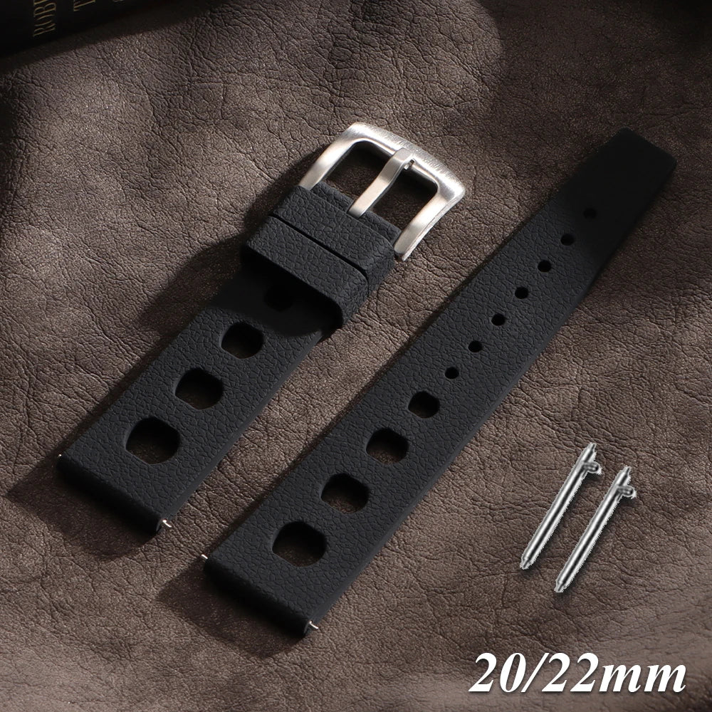 CowLost | product_id-tropical-silicone-watch-strap-20mm-22mm-soft-breathable-rubber-band-with-stainless-steel-buckle |1