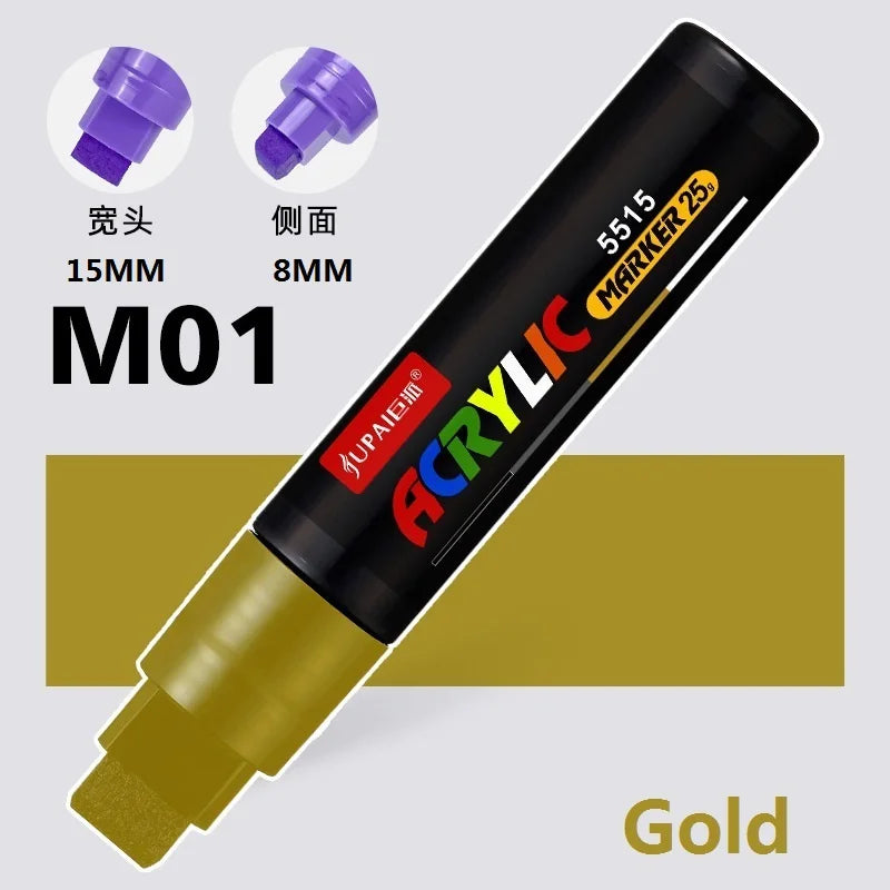 CowLost | product_id-jupai-3-in-1-acrylic-marker-pen-15mm-nib-for-metal-ceramic-stone-leather-glass |16