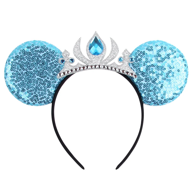 CowLost | glitter-crown-hairband-girls-princess-party-headwear |22