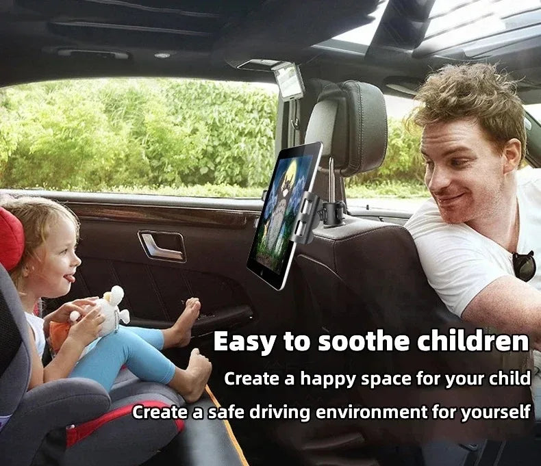 CowLost | mobile-phone-car-mounts-product_id-telescopic-car-tablet-phone-holder-360-adjustable-headrest-mount |8