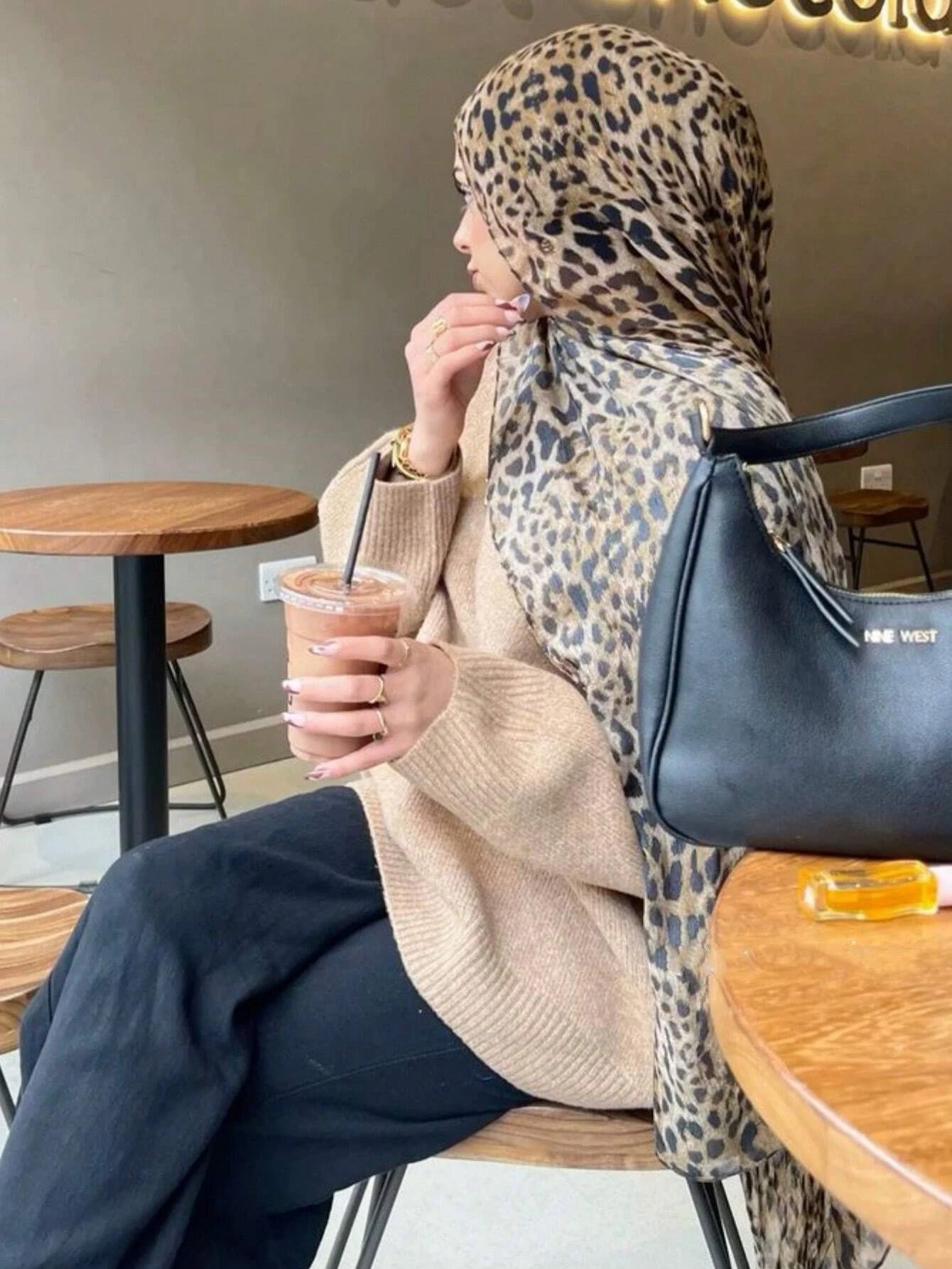 CowLost | 1pc-womens-scarves-bohemian-leopard-print-hijab-scarf |12