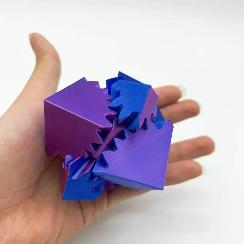 CowLost | product_id-3d-printed-rotating-gear-ball-cube-stress-relief-toy |4