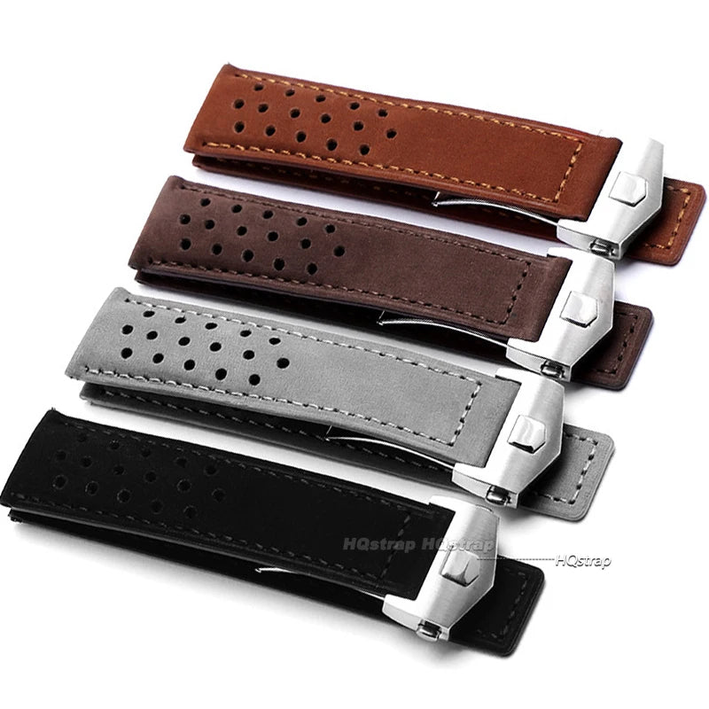 CowLost | product_id-leather-wristband-for-tag-heuer-carrera-monaco-20-22mm-frosted-cowhide-universal-strap |11