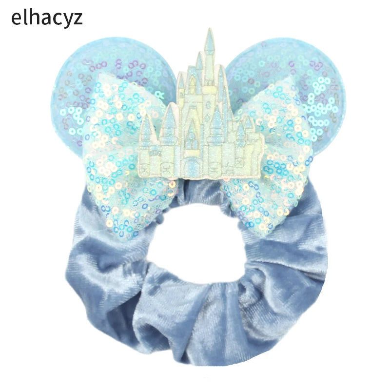 CowLost | disney-mouse-velvet-hair-scrunchies-hairband-for-girls |51