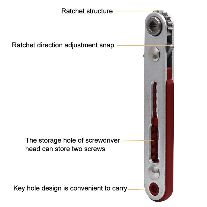 CowLost | product_id-mini-bidirectional-ratchet-wrench-hex-torx-1-4-square-drive-drill-bit-socket |4
