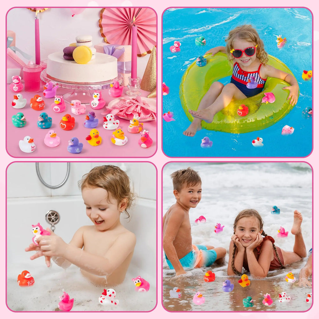 CowLost | product_id-6-12-24pcs-valentines-mini-rubber-duck-bath-toys-for-kids-2-16 |6