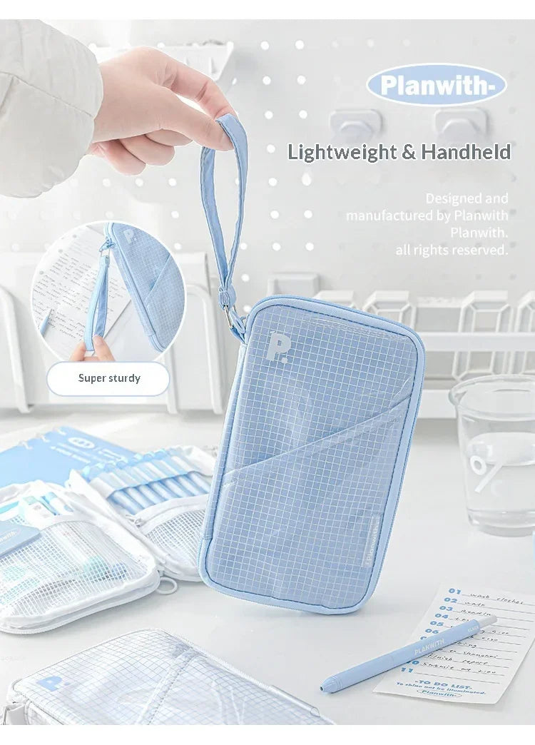 CowLost | product_id-planwith-translucent-sesame-bun-large-capacity-pencil-case-for-school-travel |17