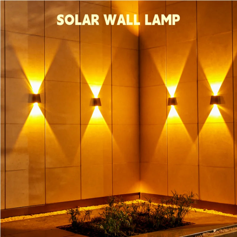 CowLost | product_id-2-led-solar-waterproof-outdoor-wall-lamps-up-down-lighting-for-garden-balcony-street-villa |15
