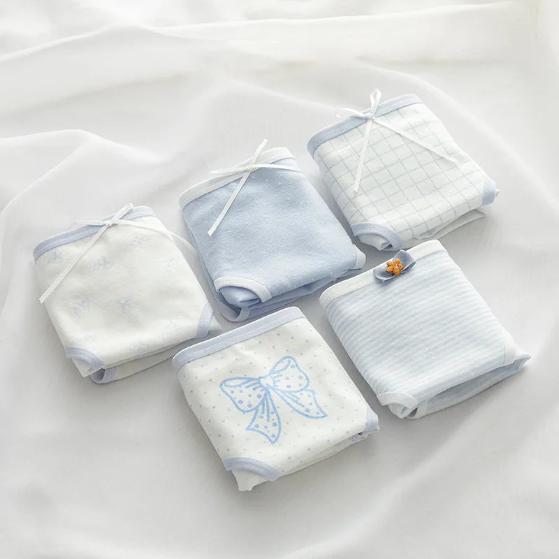 CowLost | product_id-ollymurscn-womens-cotton-low-waist-seamless-briefs-with-bow-detail |2