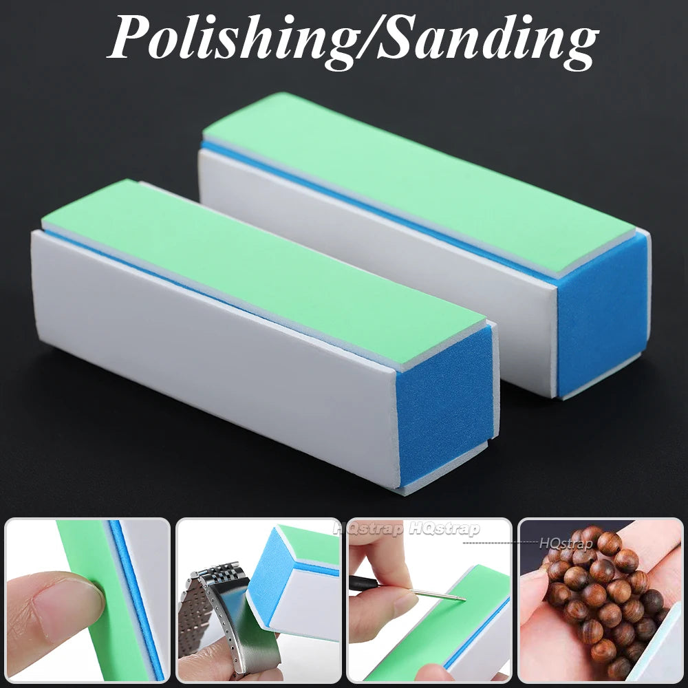 CowLost | 1-2-4pcs-watch-cleaner-rod-4-sides-1000-4000-mesh-polishing-files-watch-parts-clean-polish-tool-rod-watchmaker-polishing-plate |7