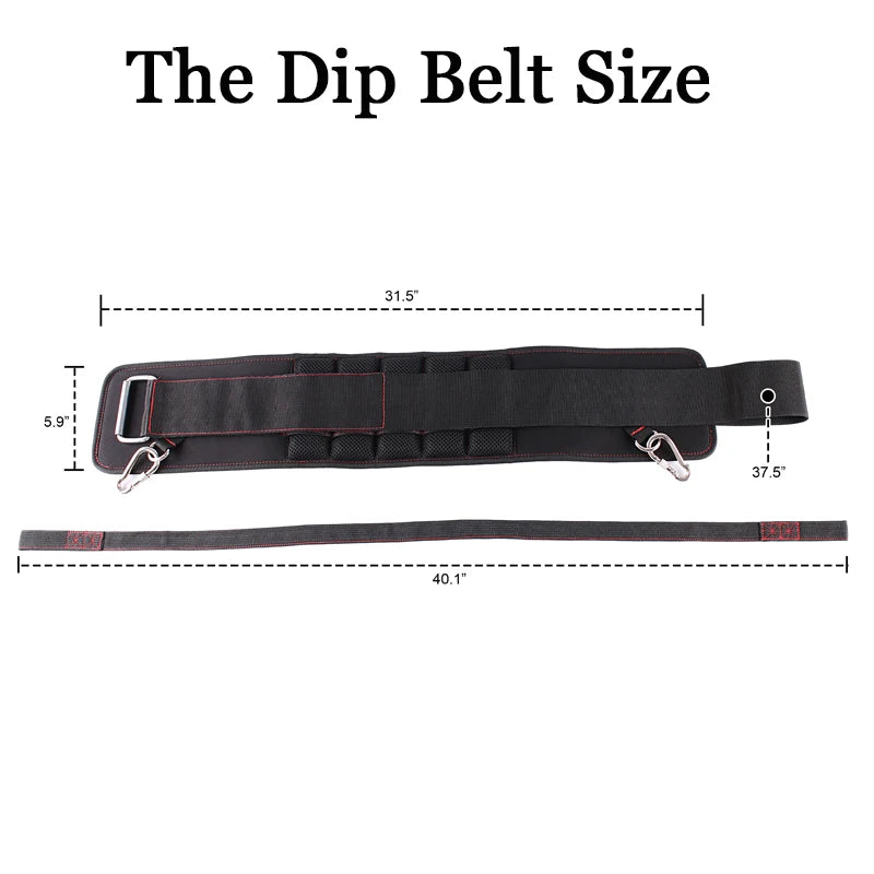 CowLost | sporting-goods-adjustable-eva-weightlifting-pull-up-dip-belt-for-barbell-dumbbell-fitness |6