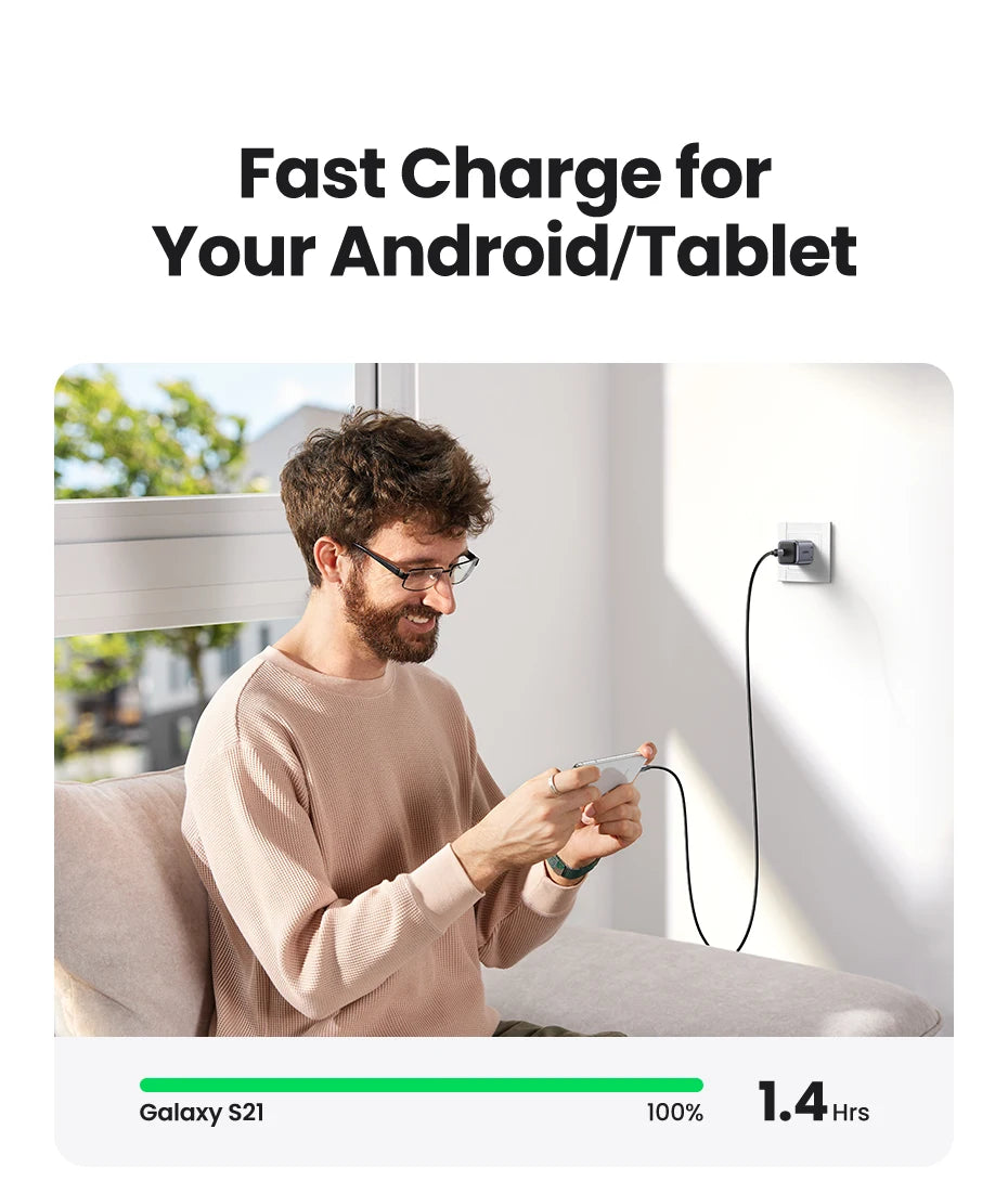 CowLost | ugreen-20w-gan-charger-pd-fast-charger-usb-c-pd3-0-qc3-0-quick-charging |11