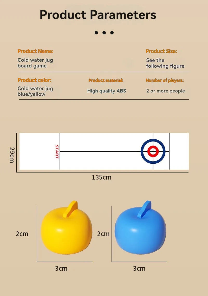 CowLost | product_id-tabletop-curling-game-with-8-16-rollers-shuffleboard-pucks-for-family-fun-and-parties |15