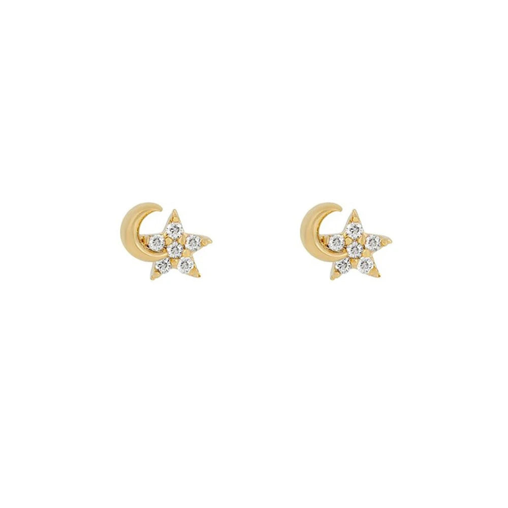 CowLost | business-card-cases-stainless-steel-cubic-zirconia-chain-hoop-earrings-for-women |33