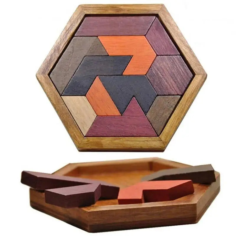 CowLost | fencing-barriers-montessori-wooden-geometric-shape-intelligence-puzzle-toy |5