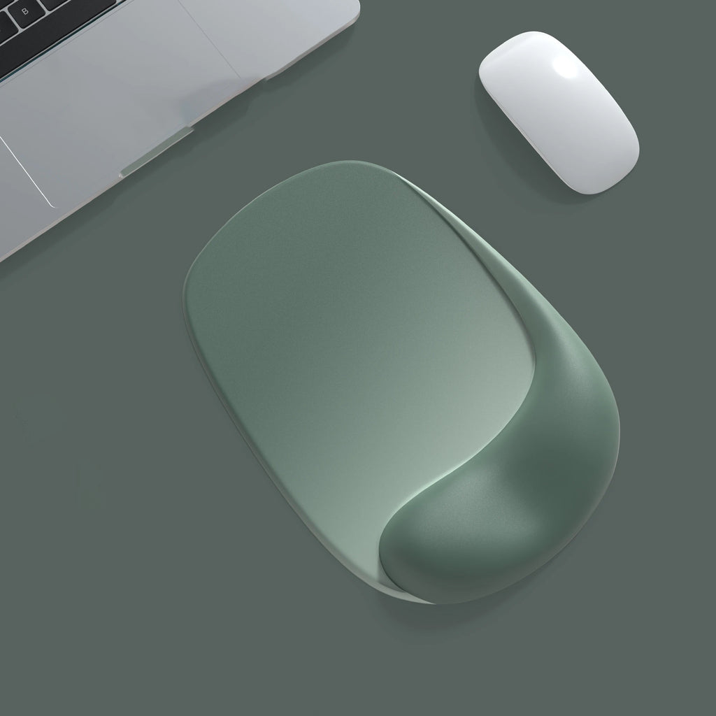 CowLost | ergonomic-mouse-pad-with-gel-wrist-support-premium-lycra-fabric-non-slip-1 |1