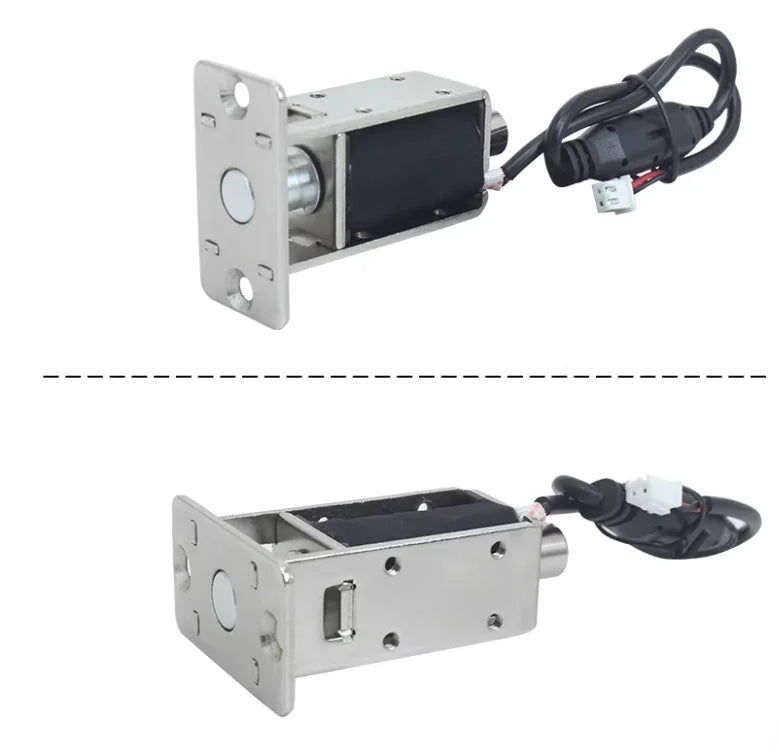 CowLost | locks-keys-product_id-12v-power-on-bolt-lock-electric-magnet-latch-for-cabinet-game-machine |7