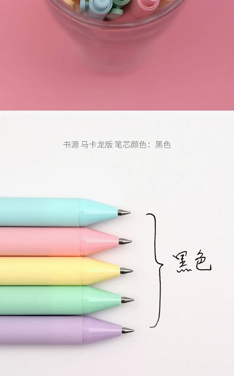 CowLost | product_id-kaco-5pcs-gel-pen-set-0-5mm-colored-ink-smooth-writing-office-school |5