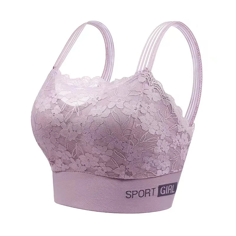 CowLost | product_id-wireless-lace-push-up-bra-for-small-chest-anti-sagging-shockproof-beautiful-back-womens-underwear |18