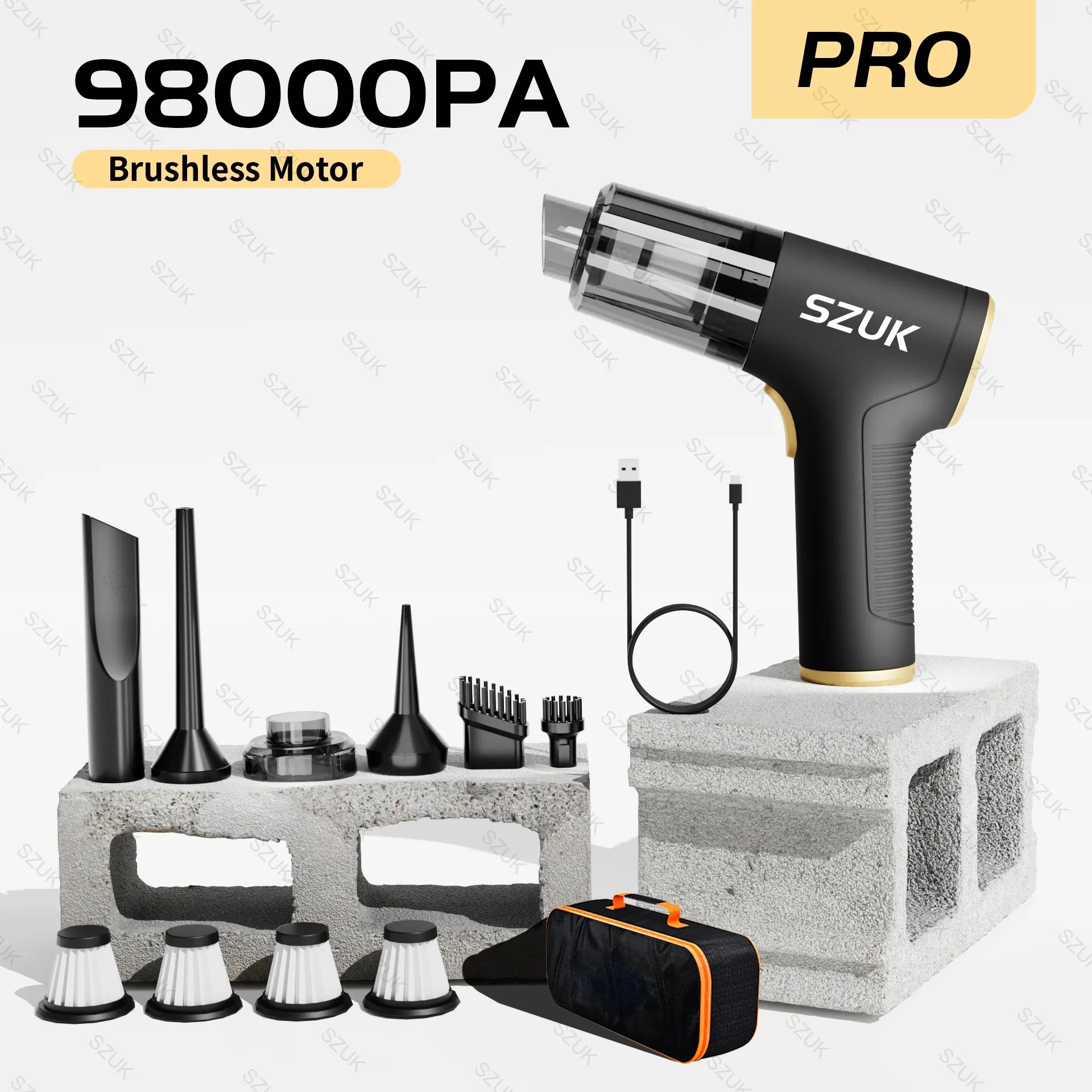 CowLost | szuk-98000pa-car-vacuum-cleaner-mini-portable-cleening-machiane |45
