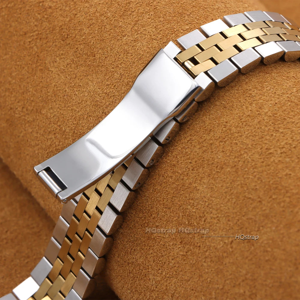 CowLost | product_id-curved-end-stainless-steel-jubilee-watch-strap-for-rolex-13-21mm-unisex-luxury-band |4