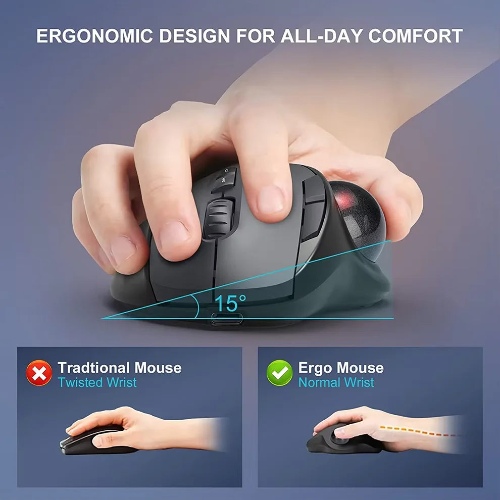 CowLost | product_id-jomaa-2400dpi-rechargeable-vertical-ergonomic-trackball-mouse-with-2-4g-bluetooth-and-eva-case-for-laptop-ipad-macbook |2