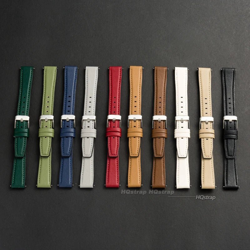 CowLost | product_id-ultra-thin-leather-quick-release-watch-band-10-16mm-universal-strap |10