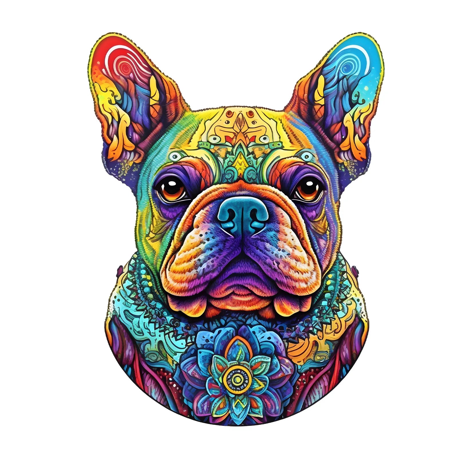 CowLost | product_id-puppy-pattern-wooden-3d-puzzle-animal-shape-stress-relief-toy-gift |1