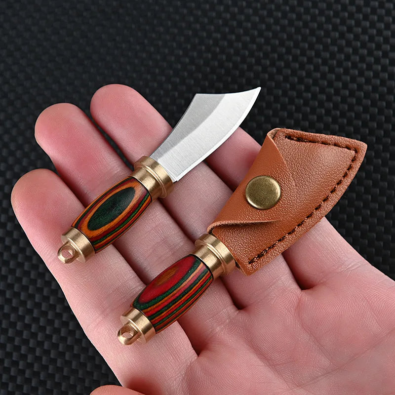 CowLost | activewear-pants-brass-dragon-head-mini-folding-knife-portable-edc-cutter |24