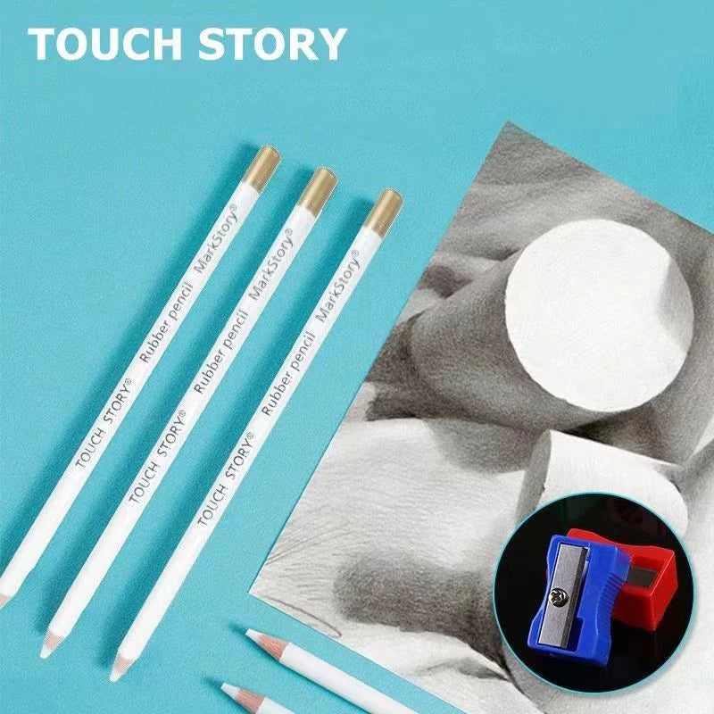 CowLost | product_id-5-12pcs-rubber-pencil-erasers-highlighter-art-pens-for-drawing-sketching-accessories |2