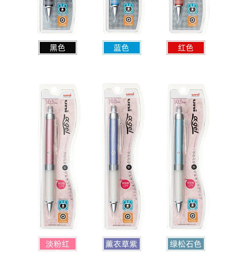 CowLost | product_id-japanese-uni-m5-858gg-kuru-toga-0-5mm-mechanical-pencil-soft-grip-smooth-writing |8