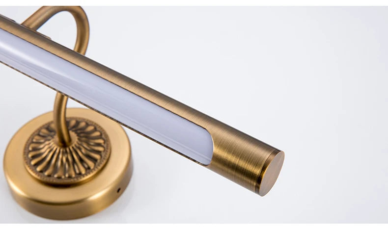 CowLost | product_id-red-bronze-8w-led-bathroom-wall-light-455mm-gold-european-mirror-lamp |20