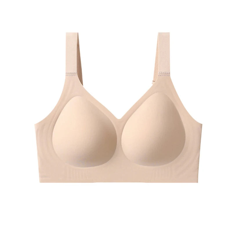 CowLost | product_id-fallsweet-plus-size-wireless-push-up-seamless-full-cup-bra-with-adjustable-straps |16