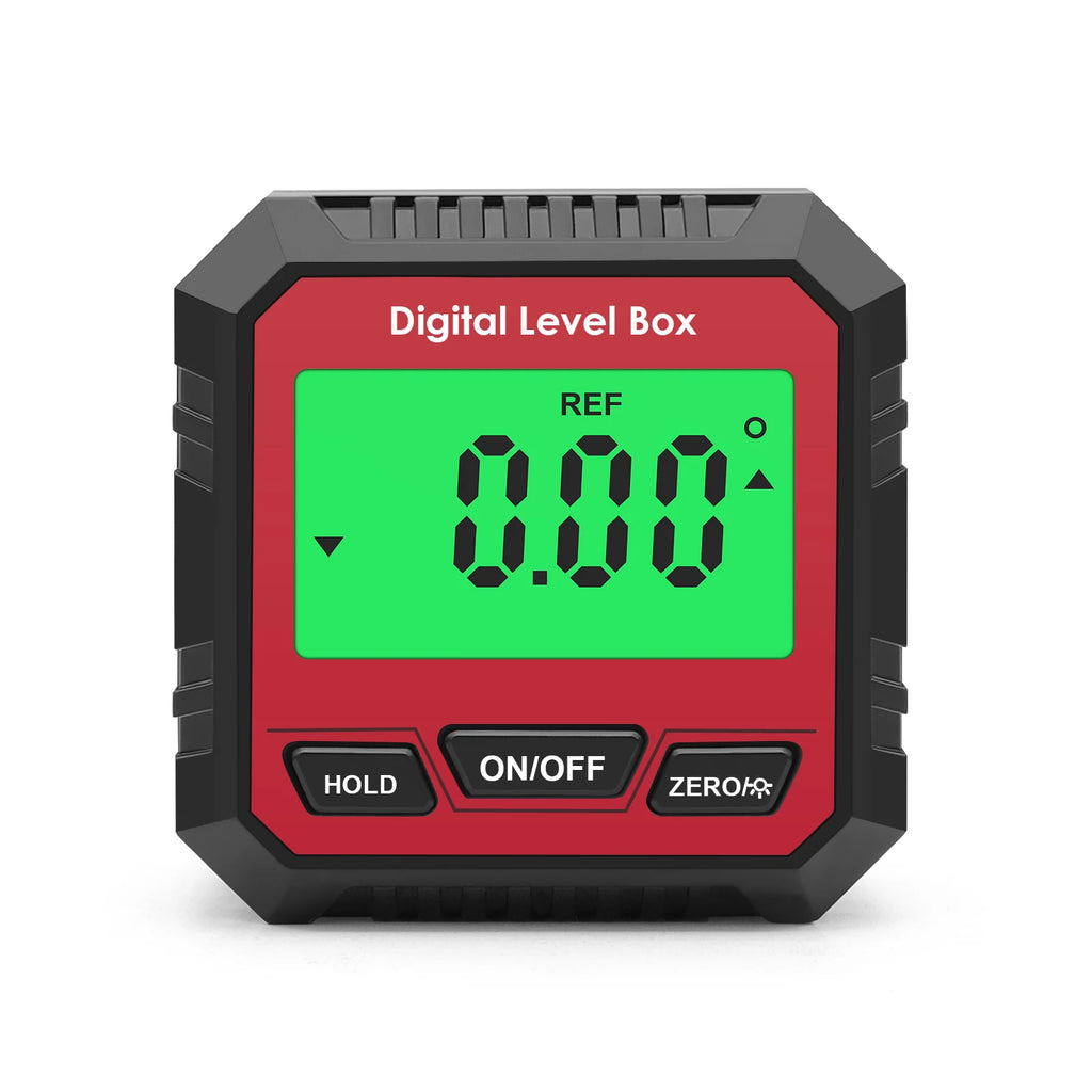 Mini Digital Magnetic Protractor Inclinometer 360° Angle Gauge with Backlight