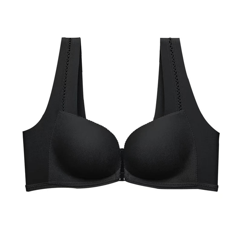 CowLost | product_id-front-button-seamless-adjustable-wire-free-push-up-bra-for-small-breasts-anti-sagging-support |15