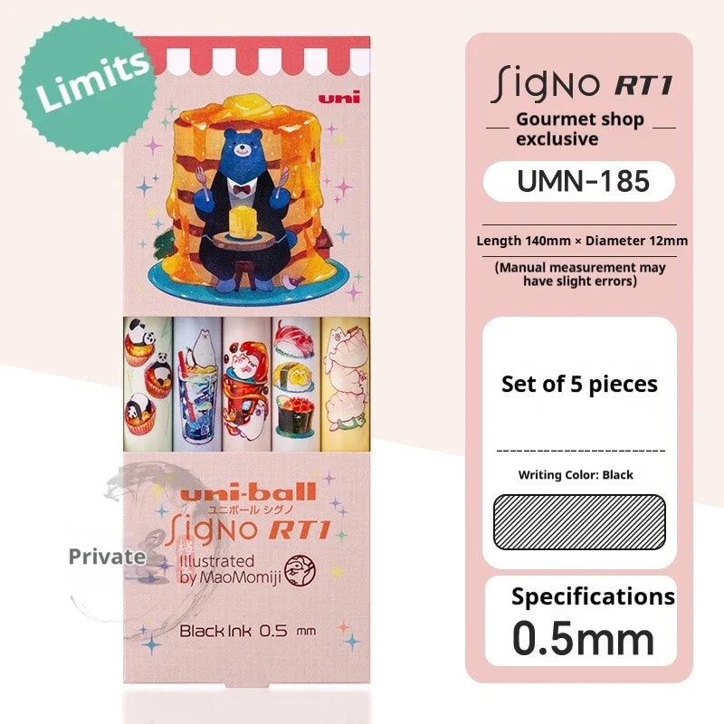 CowLost | product_id-japan-uni-mitsubishi-umn-185-food-museum-collab-0-5mm-gel-pen-ultra-smooth-for-school-collectors-gift |45