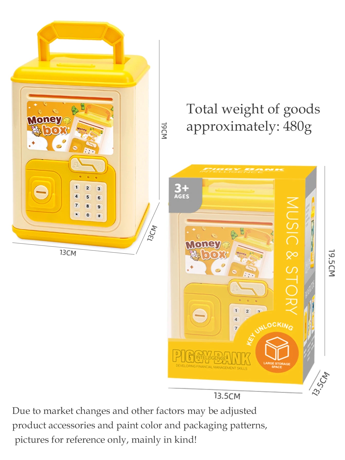 CowLost | product_id-unlock-key-piggy-bank-atm-money-box-for-kids-with-music-and-lights-large-capacity-battery-not-included |12