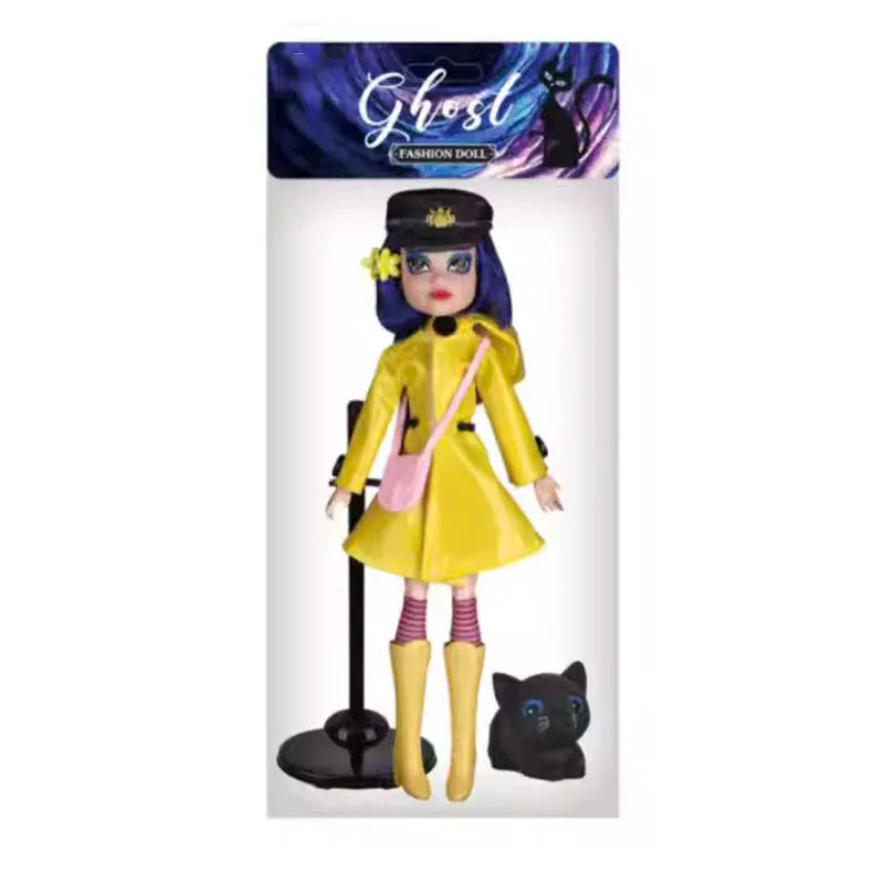 CowLost | product_id-ghost-mom-caroline-raincoat-edition-pvc-handmade-doll-gift-for-girls |3