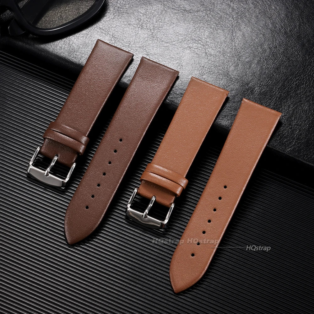CowLost | product_id-ultra-thin-soft-leather-watch-strap-12-22mm-sport-wristband-brown-black |2