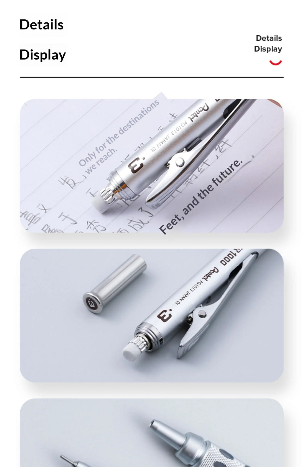CowLost | product_id-pentel-pg1000-metal-mechanical-drafting-pencil-0-3-0-9mm-low-center-gravity-for-architects-and-artists |21