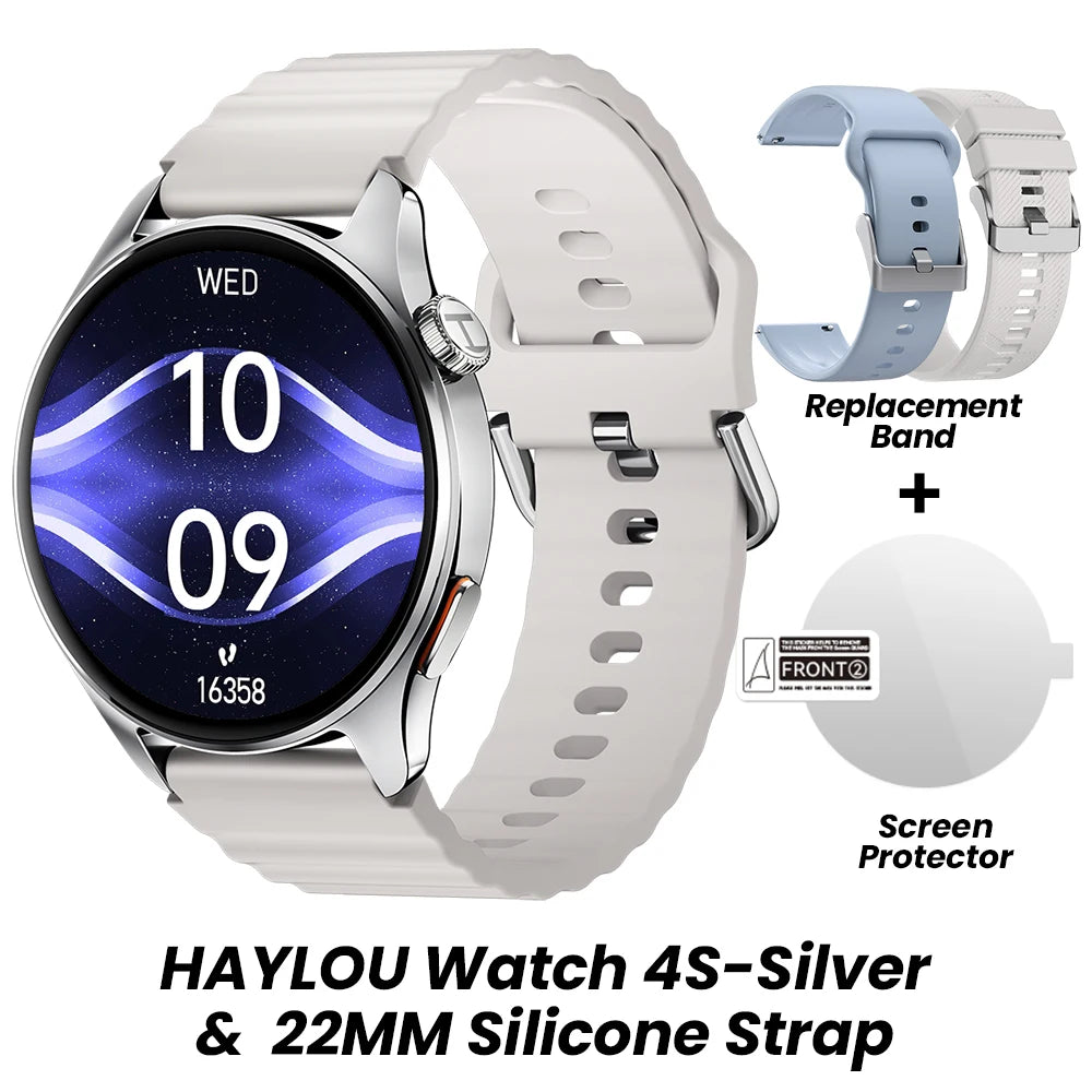 CowLost | haylou-watch-4s-gps-smartwatch-1-43-hd-amoled-display |34