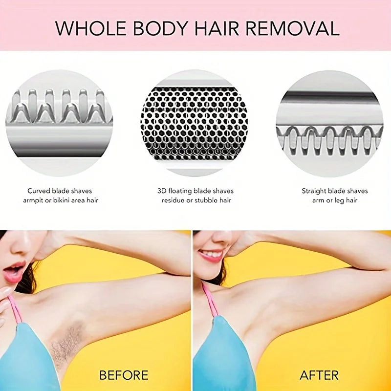 CowLost | product_id-4-in-1-portable-electric-womens-painless-razor-hair-trimmer |5