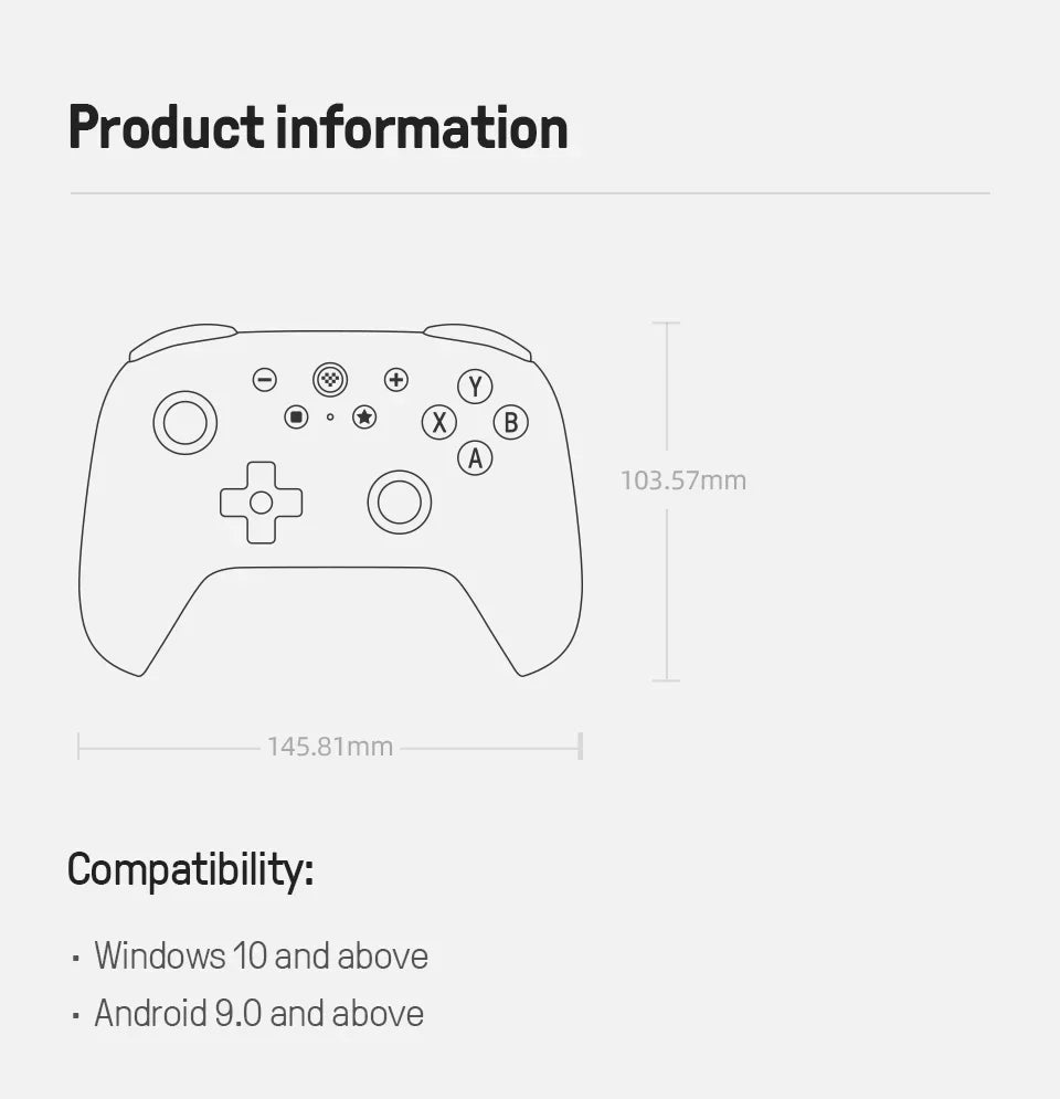 CowLost | new-8bitdo-ultimate-2c-wireless-gaming-controller-for-pc-windows-10-11 |17