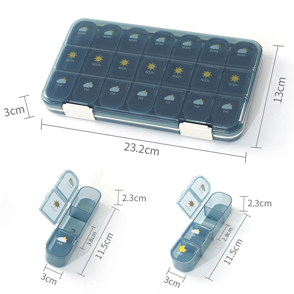 CowLost | 21-28grid-pill-box-large-capacity |4